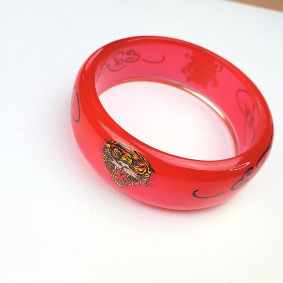 ED HARDY VINTAGE Style Authentic Bracelet/Bangle Bracelet/Hard Rock Accessories - Picture 3 of 7